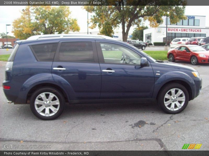  2008 Outlander XLS 4WD Deep Blue Metallic