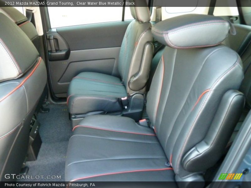 Clear Water Blue Metallic / Black 2012 Mazda MAZDA5 Grand Touring