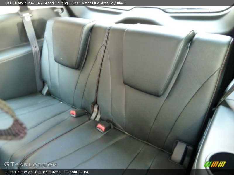 Clear Water Blue Metallic / Black 2012 Mazda MAZDA5 Grand Touring
