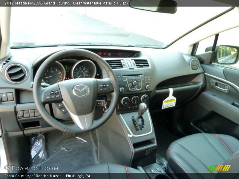 Dashboard of 2012 MAZDA5 Grand Touring