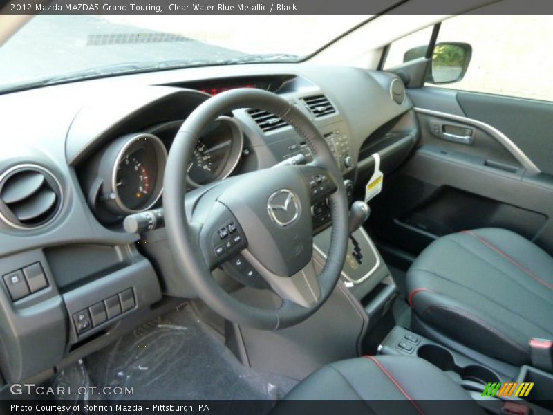  2012 MAZDA5 Grand Touring Black Interior
