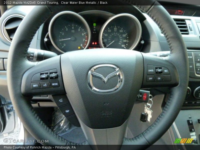  2012 MAZDA5 Grand Touring Steering Wheel