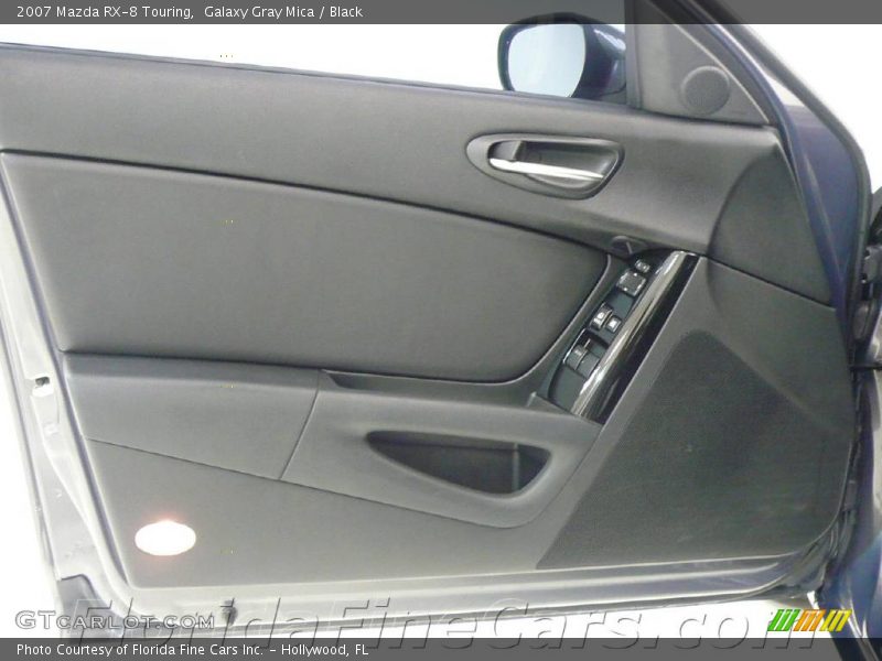 Galaxy Gray Mica / Black 2007 Mazda RX-8 Touring