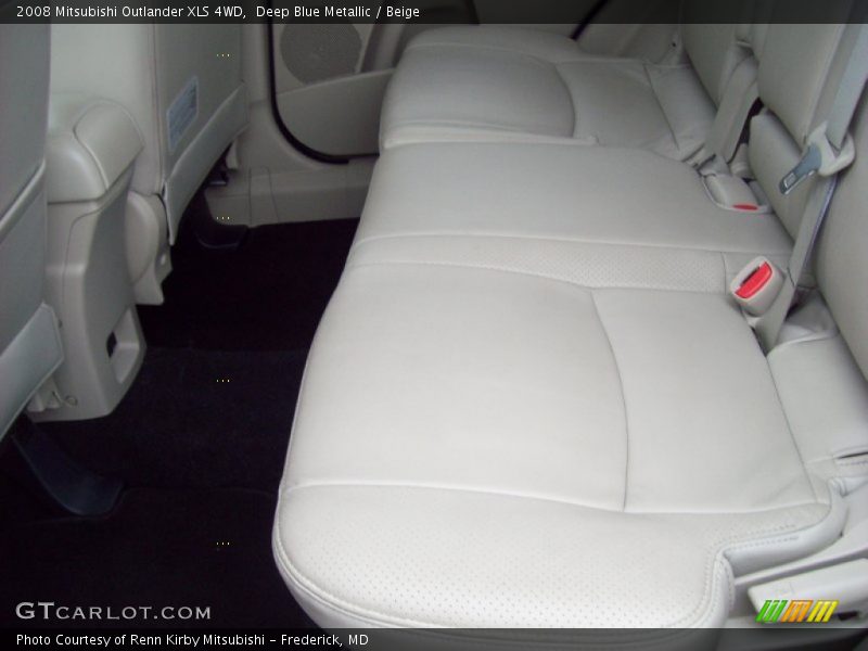 Deep Blue Metallic / Beige 2008 Mitsubishi Outlander XLS 4WD