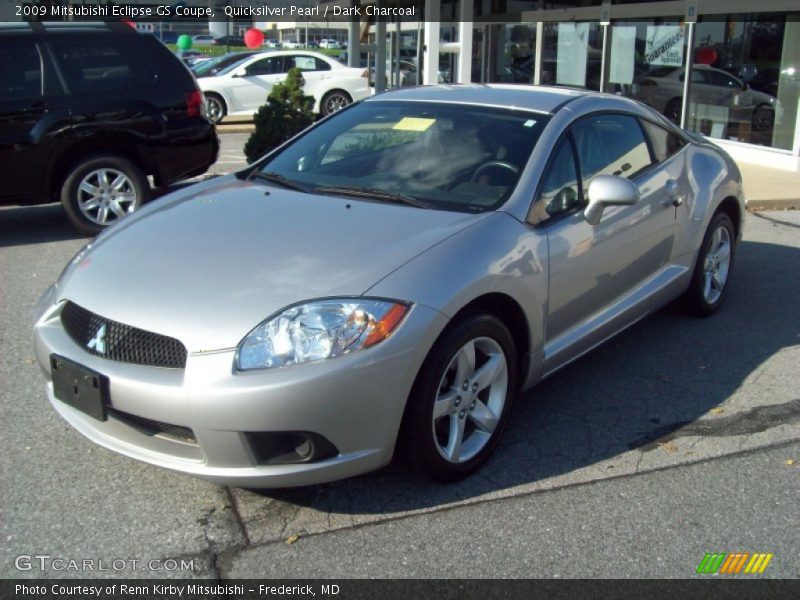 Quicksilver Pearl / Dark Charcoal 2009 Mitsubishi Eclipse GS Coupe