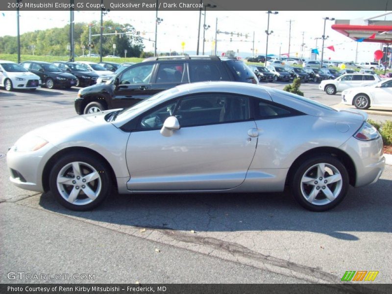 Quicksilver Pearl / Dark Charcoal 2009 Mitsubishi Eclipse GS Coupe