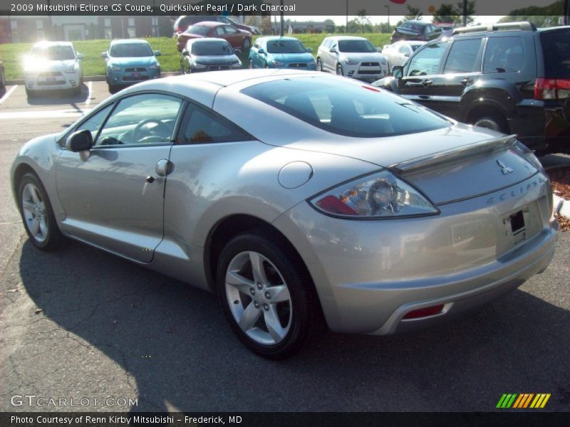 Quicksilver Pearl / Dark Charcoal 2009 Mitsubishi Eclipse GS Coupe