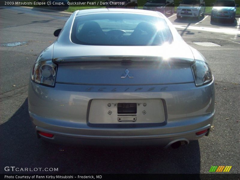 Quicksilver Pearl / Dark Charcoal 2009 Mitsubishi Eclipse GS Coupe