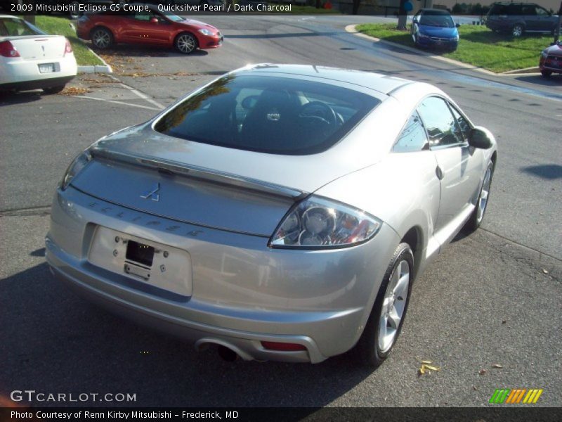 Quicksilver Pearl / Dark Charcoal 2009 Mitsubishi Eclipse GS Coupe