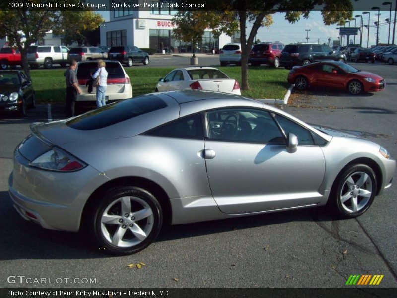 Quicksilver Pearl / Dark Charcoal 2009 Mitsubishi Eclipse GS Coupe