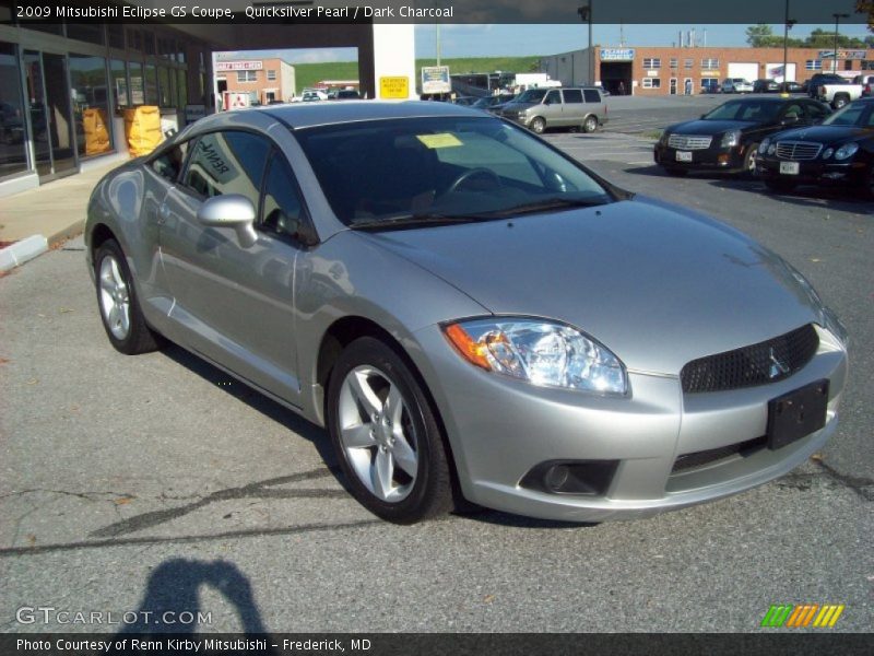 Quicksilver Pearl / Dark Charcoal 2009 Mitsubishi Eclipse GS Coupe