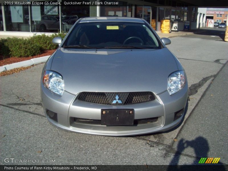 Quicksilver Pearl / Dark Charcoal 2009 Mitsubishi Eclipse GS Coupe