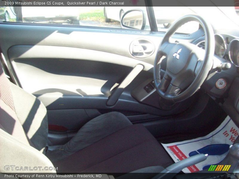 Quicksilver Pearl / Dark Charcoal 2009 Mitsubishi Eclipse GS Coupe