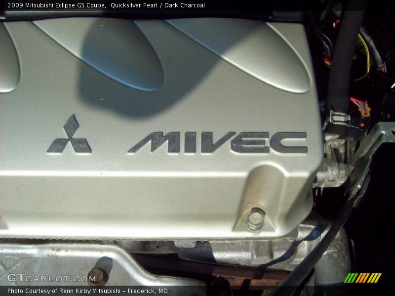 Quicksilver Pearl / Dark Charcoal 2009 Mitsubishi Eclipse GS Coupe