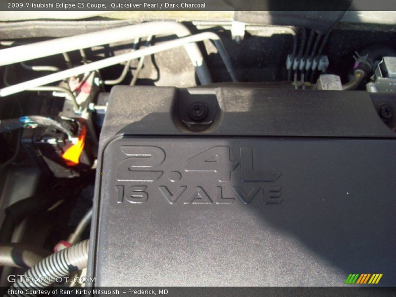 Quicksilver Pearl / Dark Charcoal 2009 Mitsubishi Eclipse GS Coupe