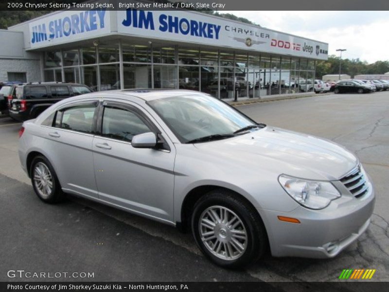 Bright Silver Metallic / Dark Slate Gray 2009 Chrysler Sebring Touring Sedan