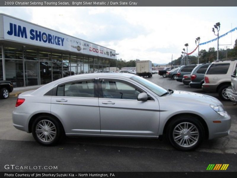 Bright Silver Metallic / Dark Slate Gray 2009 Chrysler Sebring Touring Sedan
