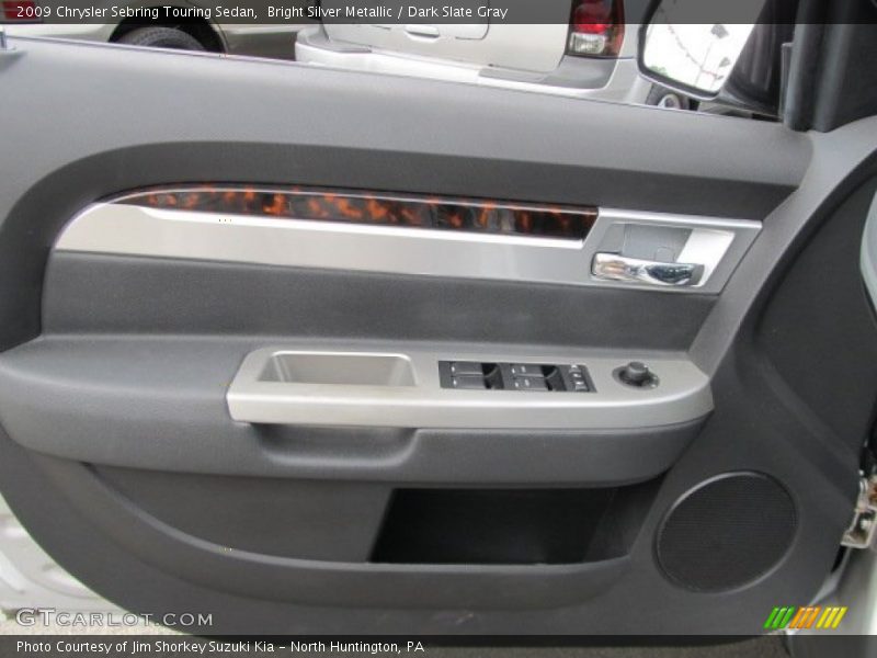 Bright Silver Metallic / Dark Slate Gray 2009 Chrysler Sebring Touring Sedan