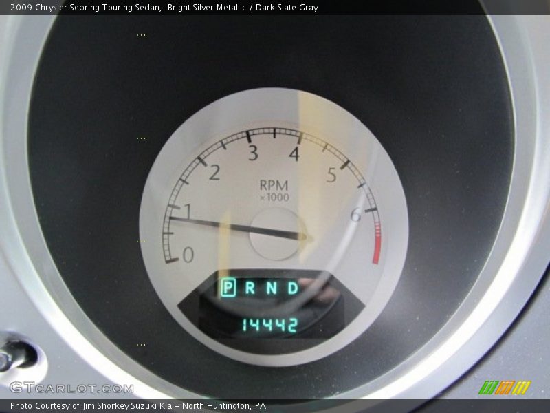 Bright Silver Metallic / Dark Slate Gray 2009 Chrysler Sebring Touring Sedan