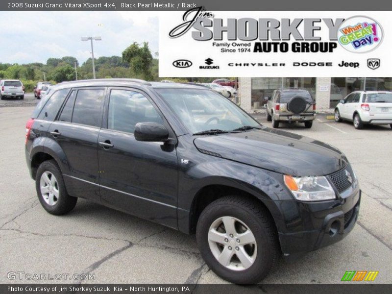 Black Pearl Metallic / Black 2008 Suzuki Grand Vitara XSport 4x4