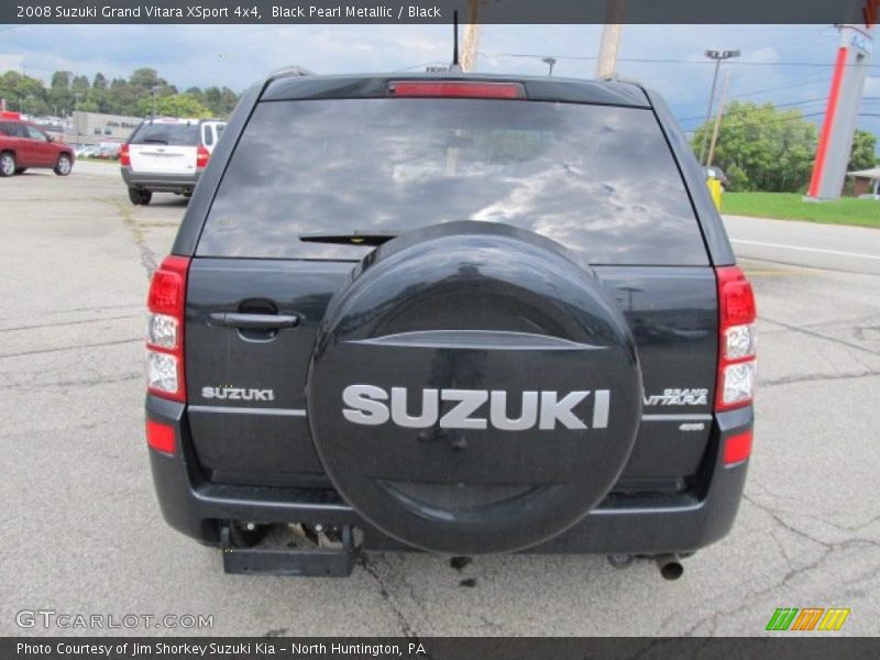 Black Pearl Metallic / Black 2008 Suzuki Grand Vitara XSport 4x4