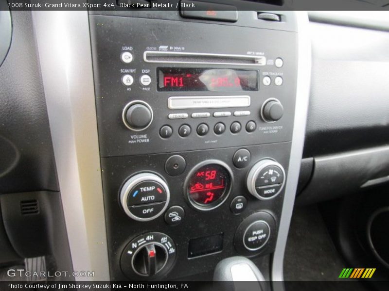 Black Pearl Metallic / Black 2008 Suzuki Grand Vitara XSport 4x4