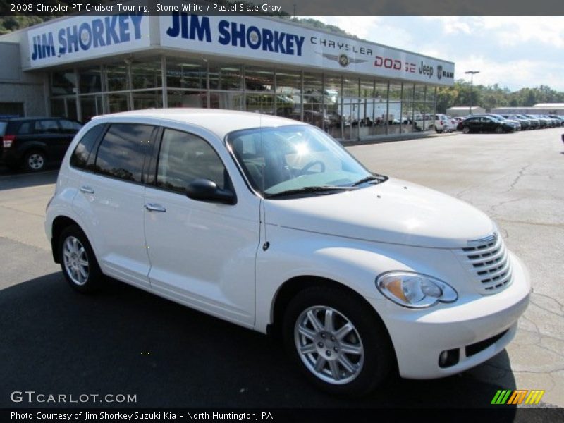 Stone White / Pastel Slate Gray 2008 Chrysler PT Cruiser Touring