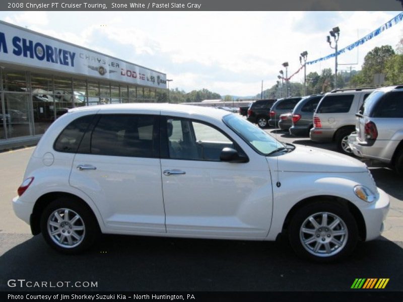 Stone White / Pastel Slate Gray 2008 Chrysler PT Cruiser Touring