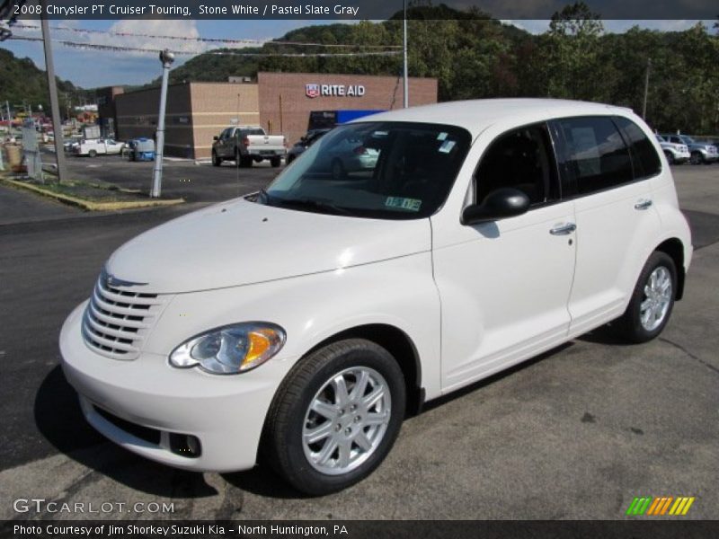 Stone White / Pastel Slate Gray 2008 Chrysler PT Cruiser Touring