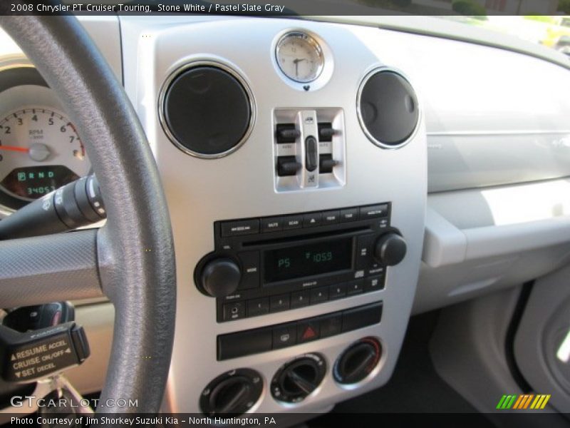 Stone White / Pastel Slate Gray 2008 Chrysler PT Cruiser Touring