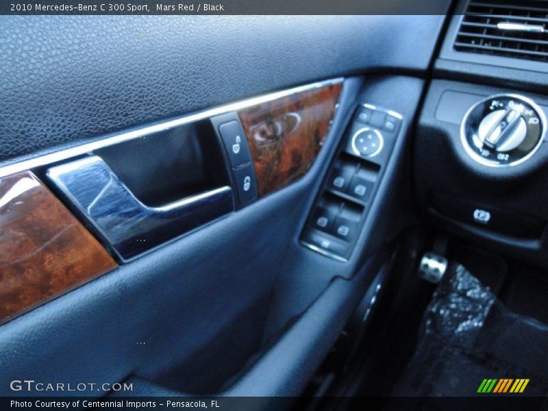 Mars Red / Black 2010 Mercedes-Benz C 300 Sport