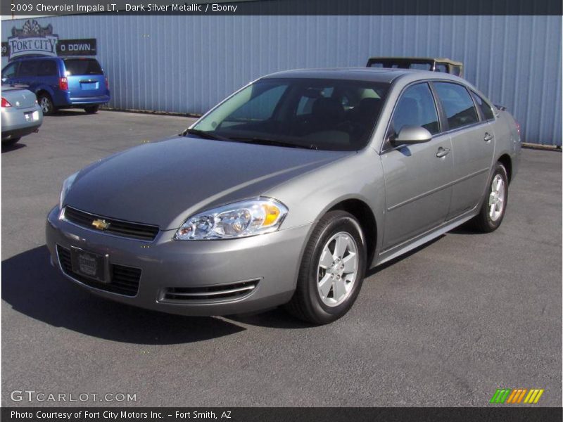 Dark Silver Metallic / Ebony 2009 Chevrolet Impala LT
