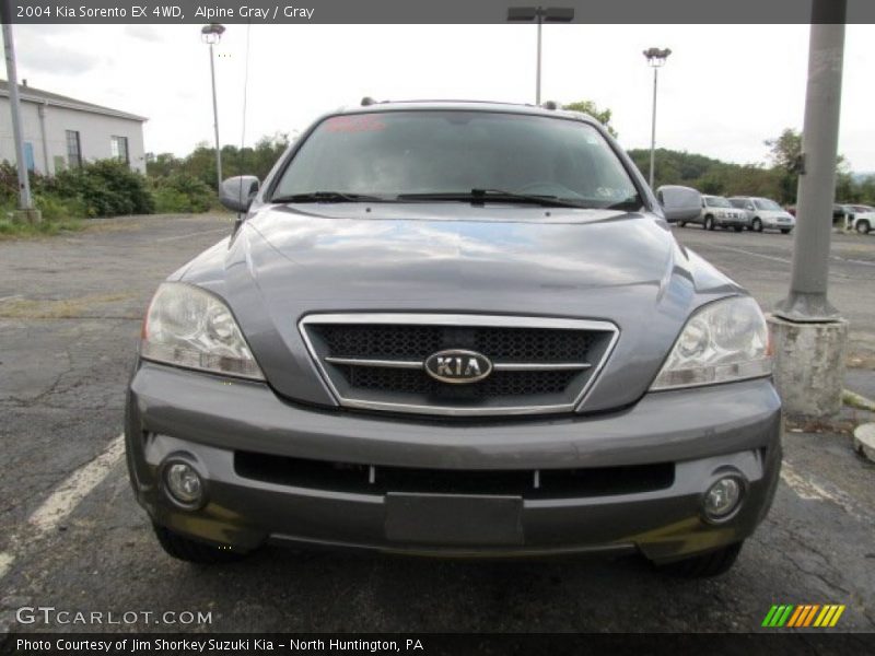 Alpine Gray / Gray 2004 Kia Sorento EX 4WD