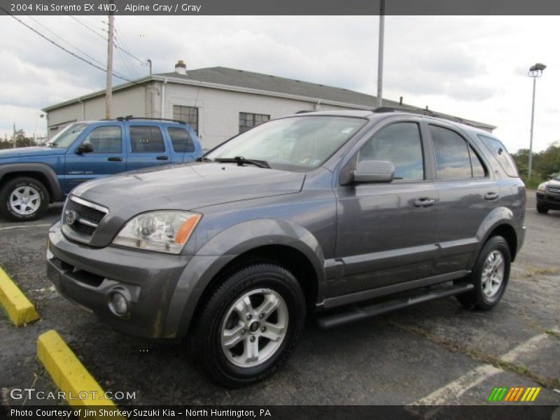 Alpine Gray / Gray 2004 Kia Sorento EX 4WD