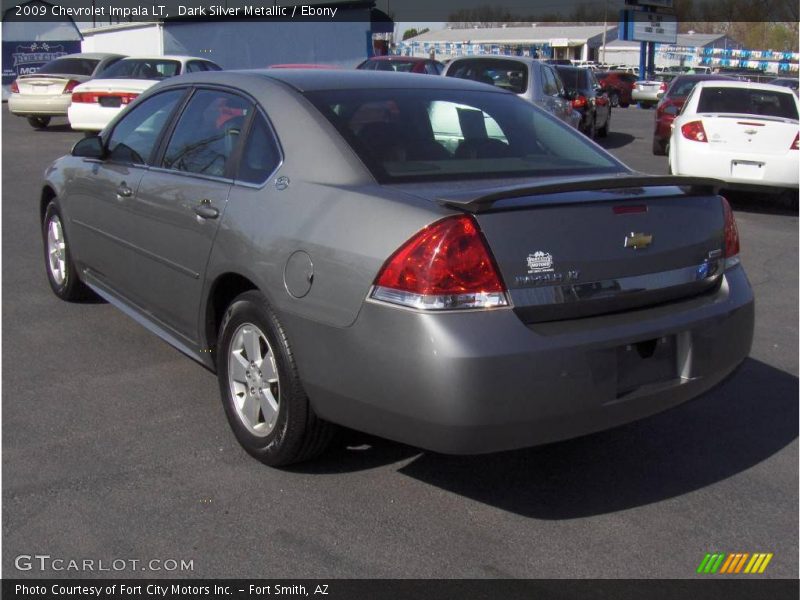 Dark Silver Metallic / Ebony 2009 Chevrolet Impala LT