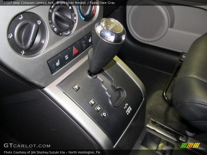 Bright Silver Metallic / Pastel Slate Gray 2007 Jeep Compass Limited 4x4