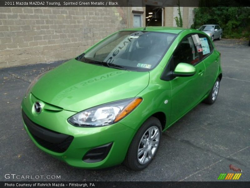 Front 3/4 View of 2011 MAZDA2 Touring