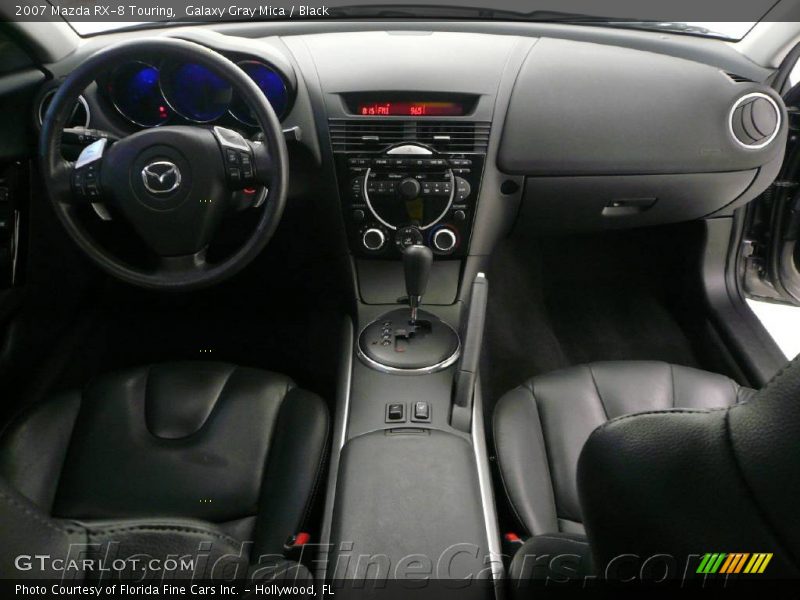 Galaxy Gray Mica / Black 2007 Mazda RX-8 Touring