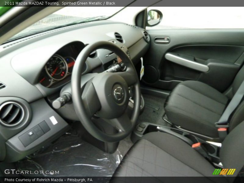  2011 MAZDA2 Touring Black Interior