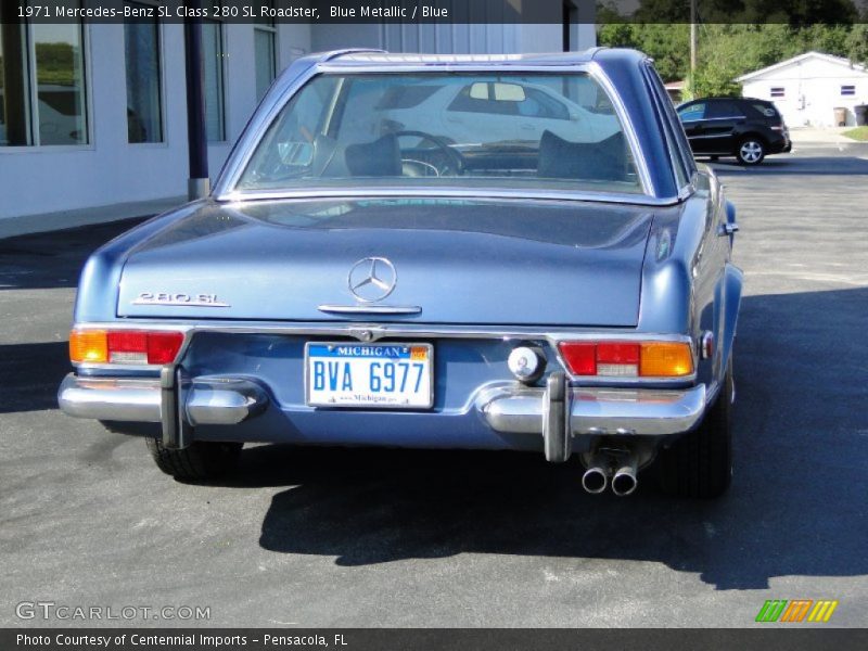 Blue Metallic / Blue 1971 Mercedes-Benz SL Class 280 SL Roadster