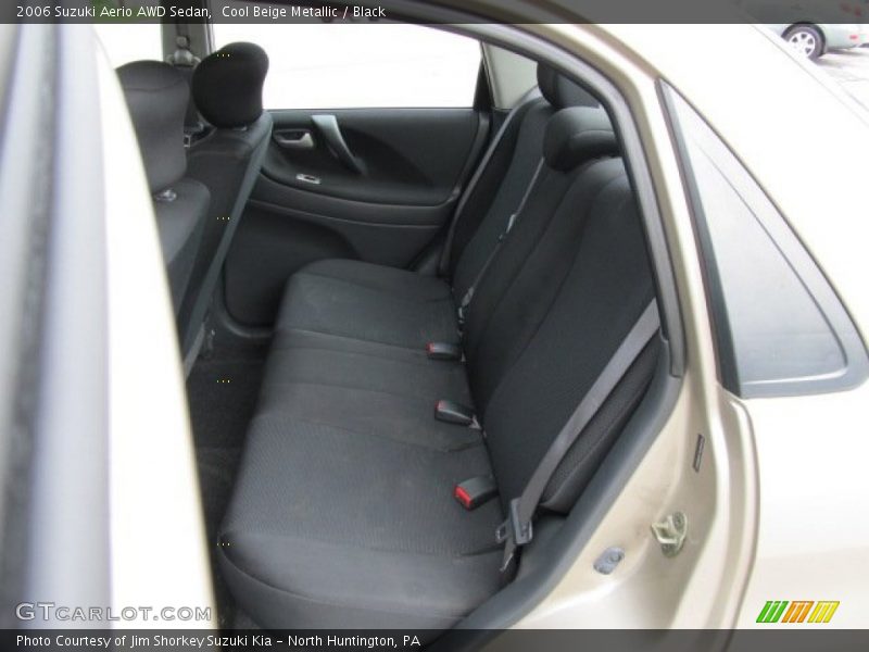Cool Beige Metallic / Black 2006 Suzuki Aerio AWD Sedan
