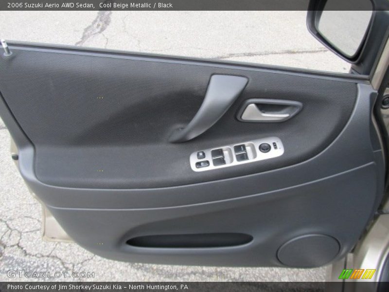 Cool Beige Metallic / Black 2006 Suzuki Aerio AWD Sedan