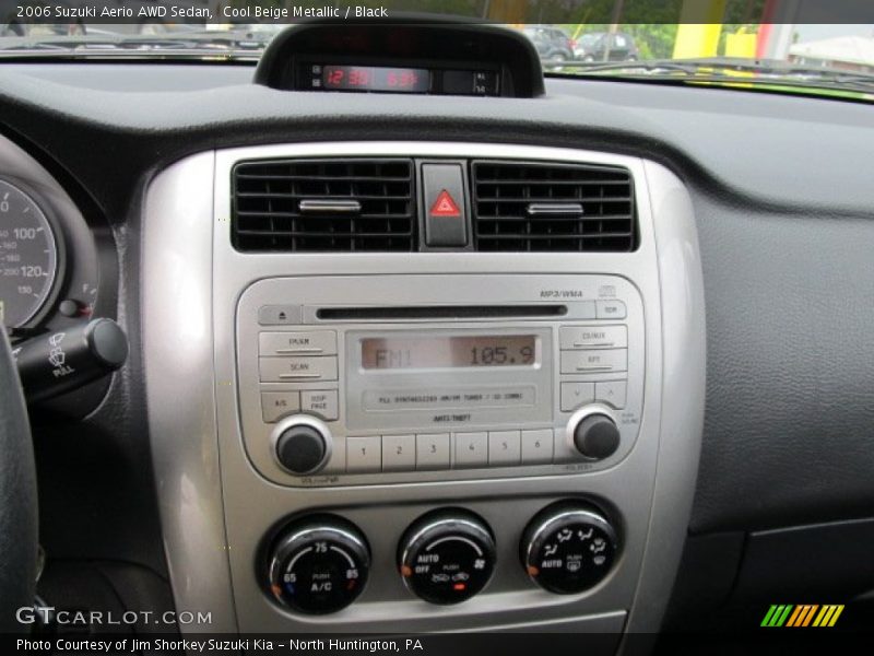 Cool Beige Metallic / Black 2006 Suzuki Aerio AWD Sedan