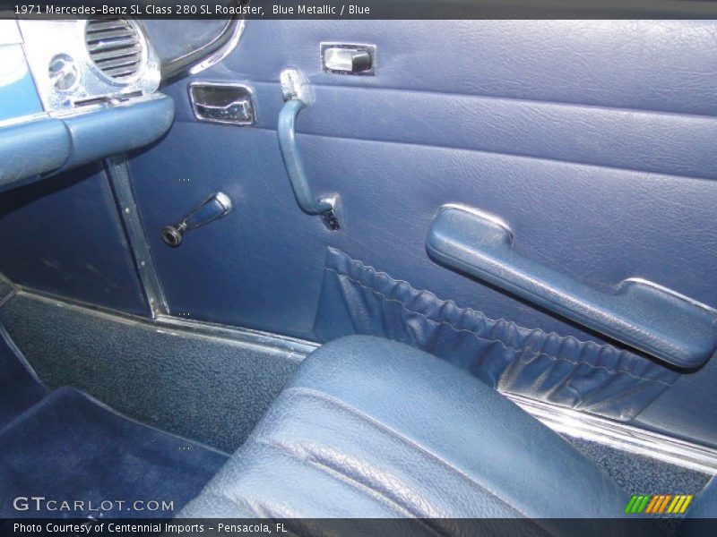 Blue Metallic / Blue 1971 Mercedes-Benz SL Class 280 SL Roadster