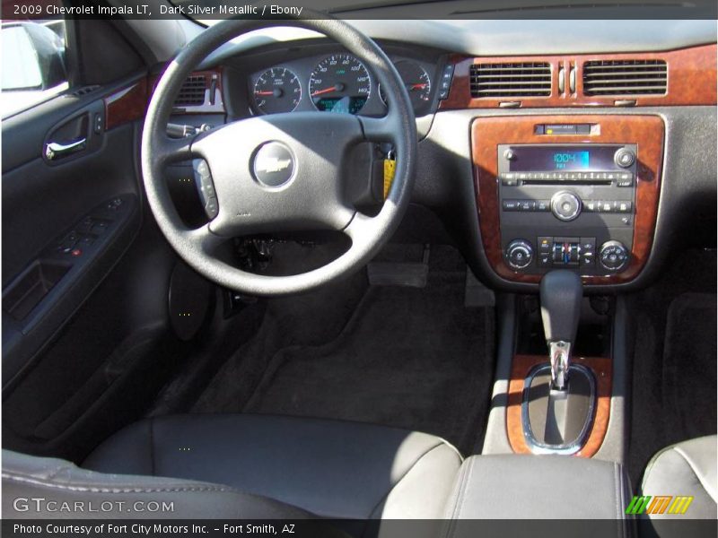 Dark Silver Metallic / Ebony 2009 Chevrolet Impala LT
