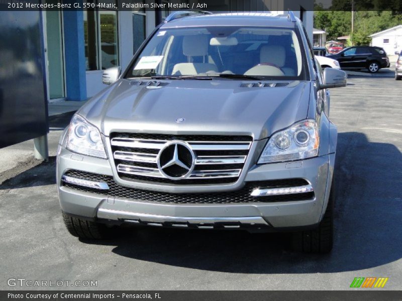 Paladium Silver Metallic / Ash 2012 Mercedes-Benz GL 550 4Matic