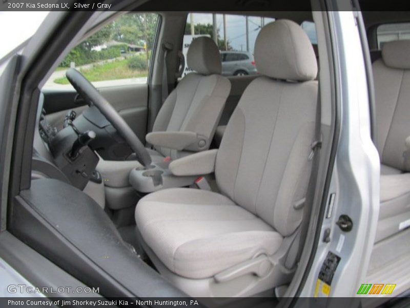 Silver / Gray 2007 Kia Sedona LX