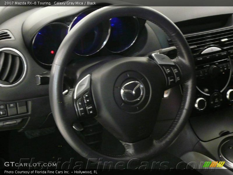 Galaxy Gray Mica / Black 2007 Mazda RX-8 Touring