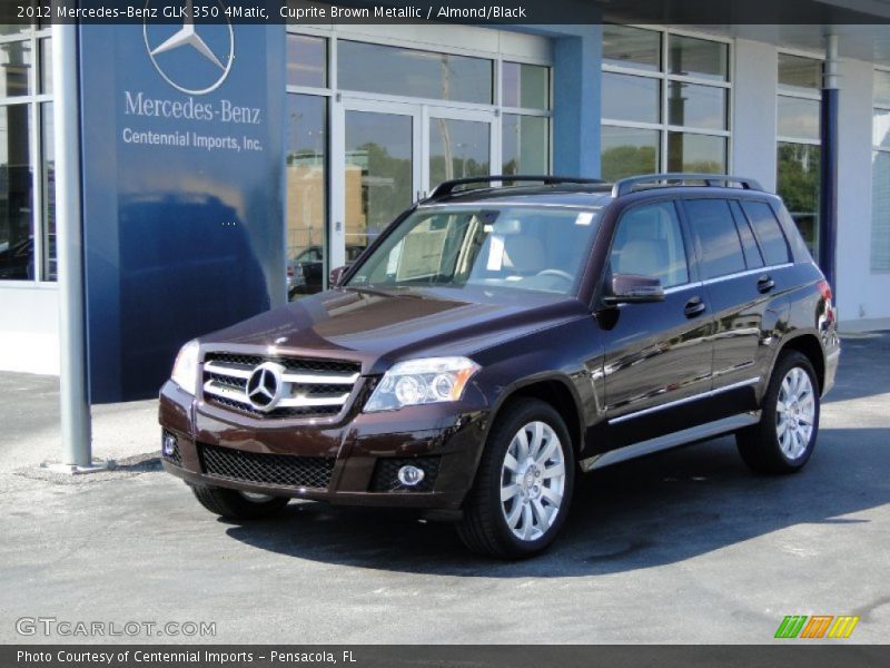 Cuprite Brown Metallic / Almond/Black 2012 Mercedes-Benz GLK 350 4Matic