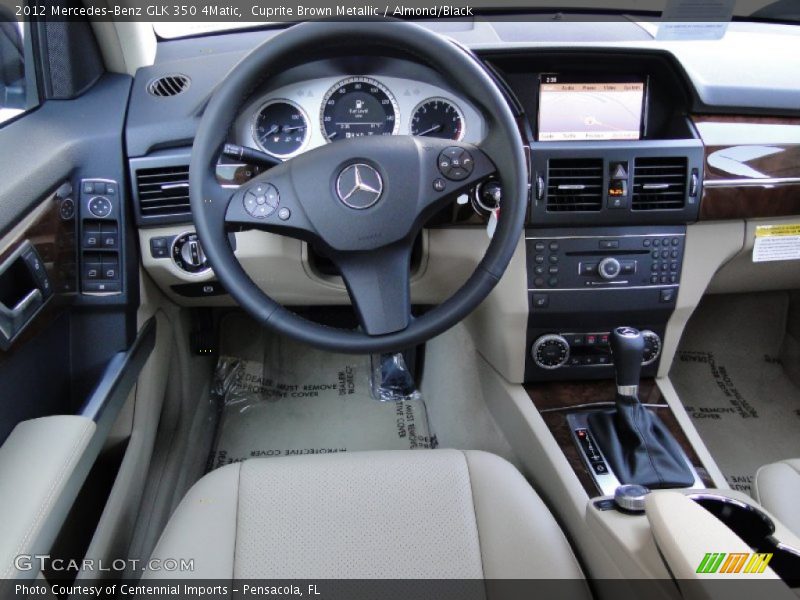 Cuprite Brown Metallic / Almond/Black 2012 Mercedes-Benz GLK 350 4Matic